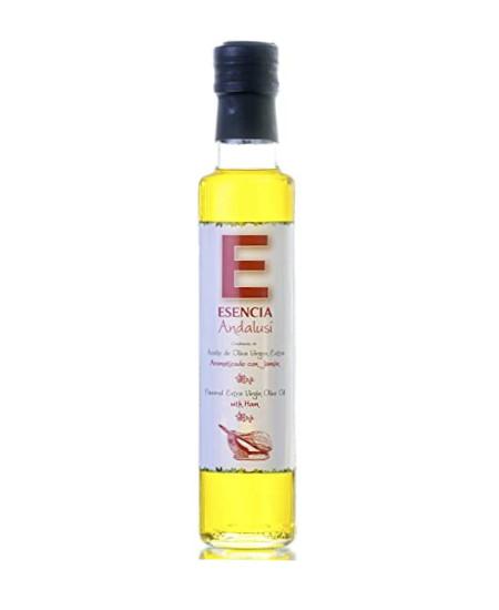 Aceite de Oliva Virgen Extra Aromatizado con Jamón Serrano 250 ml Esencia Andalusí
