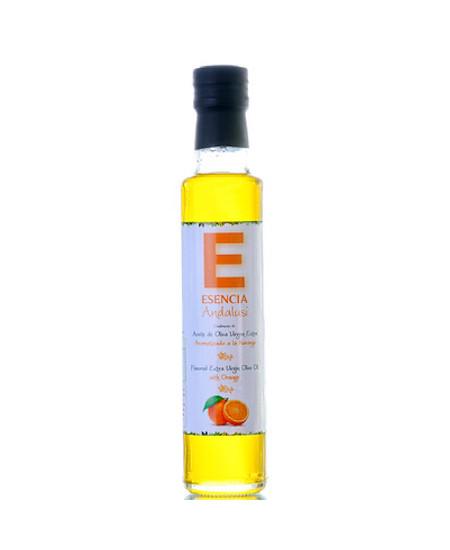 Aceite de Oliva Virgen Extra Aromatizado con Naranja 250 ml Esencia Andalusí