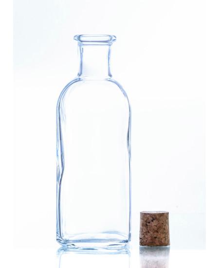 Variedad Botella de vidrio Frasca 700 ml corcho Esencia Andalusí