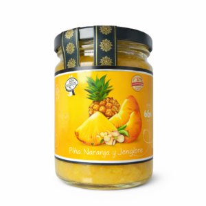Mermelada Artesanal de Piña y Naranja con Jengibre