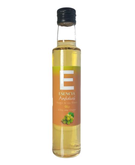 Variedad Vinagre Blanco Vinagres Caseros en botella de cristal 250 ml Esencia Andalusí