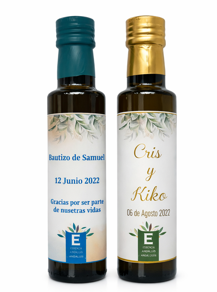 Botella dórica personalizada AOVE