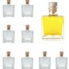 Variedad Botella decorativa de cristal Cuadrada 100 ml Esencia Andalusí