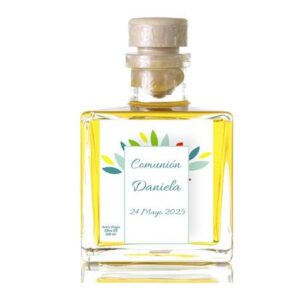 Botellas para regalar Cuadradas con 100ml de Aceite de Oliva Virgen Extra Esencia Andalusí