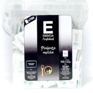 Monodosis Pimienta Sobres de 0,2gr disponibles en tres formatos Esencia Andalusí
