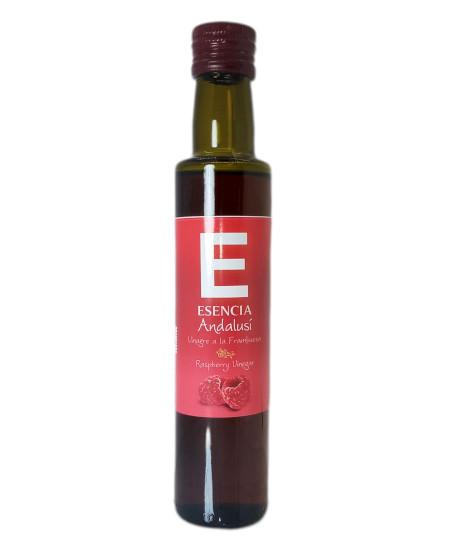 Variedad Vinagre de Frambuesa Vinagres Caseros en botella de cristal 250 ml Esencia Andalusí