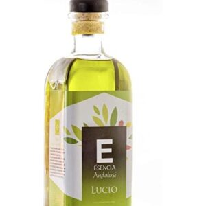 Variedad Aceite Oliva Virgen Extra Lucio botella cristal 500ml Esencia Andalusí