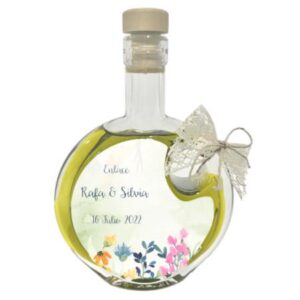 Botellas para regalo Ópalo con 100ml de Aceite de Oliva Virgen Extra Esencia Andalusí