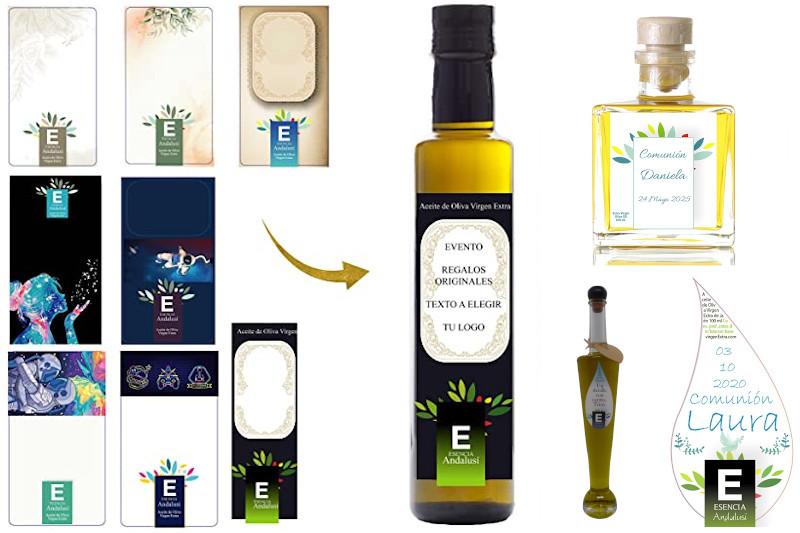 Variedades Personalización de etiqueta para regalos y negocios Esencia Andalusí