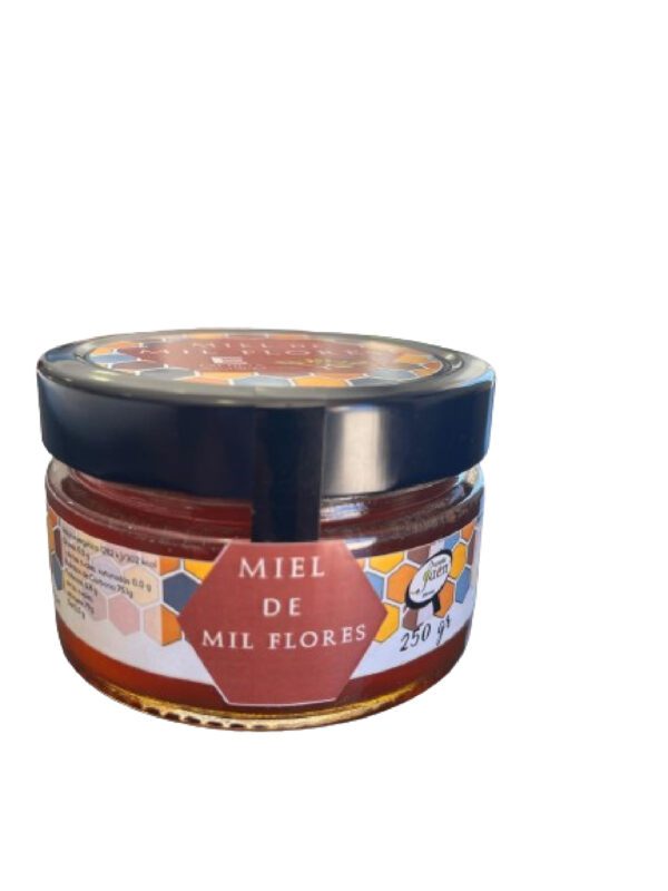 Miel pura Natural de varios sabores 250 g