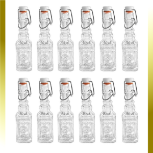 Botella de vidrio Giralda 150ml tapón mecánico 6/12 uds