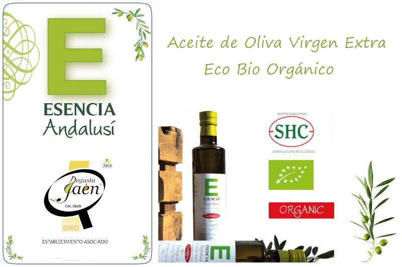 Variedades Aceite de Oliva Virgen Extra Bio Ecológico Certificado Esencia Andalusí
