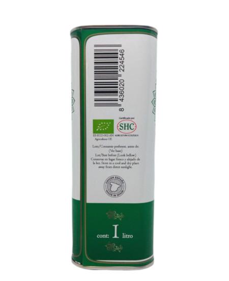 Aceite de Oliva Virgen Extra Ecológico – Lata 1L – Olivalle