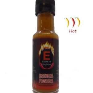 Variedad Salsa Picante Esencia Fogosa botella cristal 100 ml Esencia Andalusí