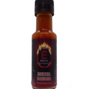 Variedad Salsa Picante Esencia Rabiosa botella cristal 100 ml Esencia Andalusí