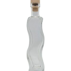 Variedad Botella decorativa de cristal Onda 100 ml Esencia Andalusí