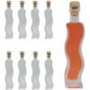 Variedad Botella decorativa de cristal Onda 100 ml Esencia Andalusí