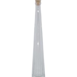 Variedad Botella decorativa de cristal Silvia Pirámide 100 ml Esencia Andalusí