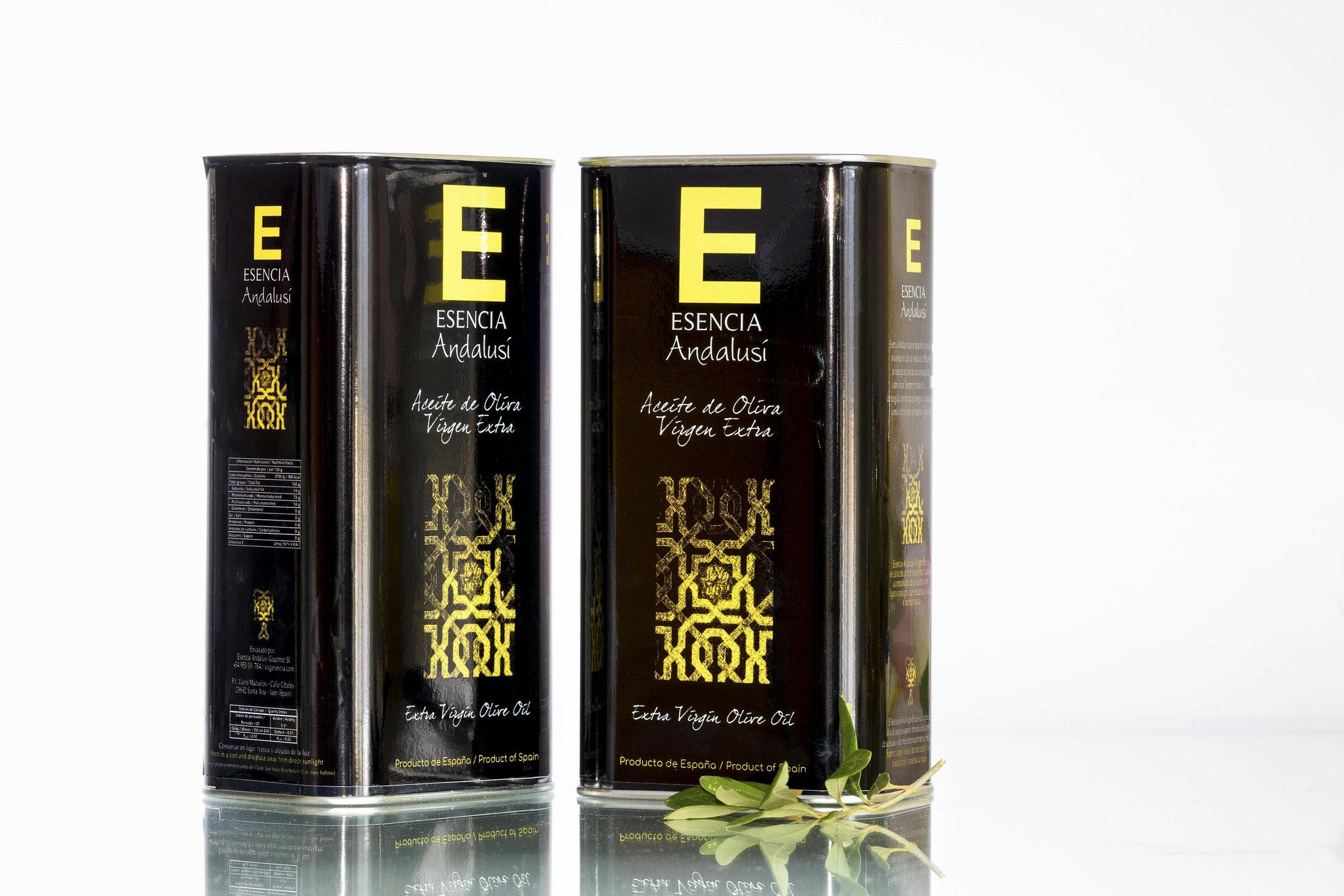 Aceite de Oliva Virgen Extra lata 1L Variedad Coupage - Imagen 2