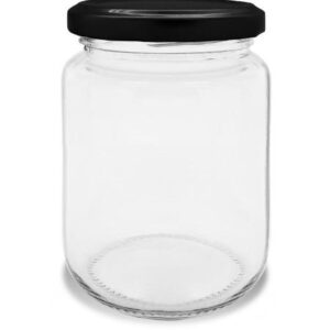 Tarros de vidrio de 250/340/450 ml, redondos con tapa a rosca Esencia Andalusí