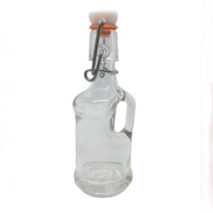 Botellas de cristal con tapón mecánico y asa agarradera de 40 ml Esencia Andalusí