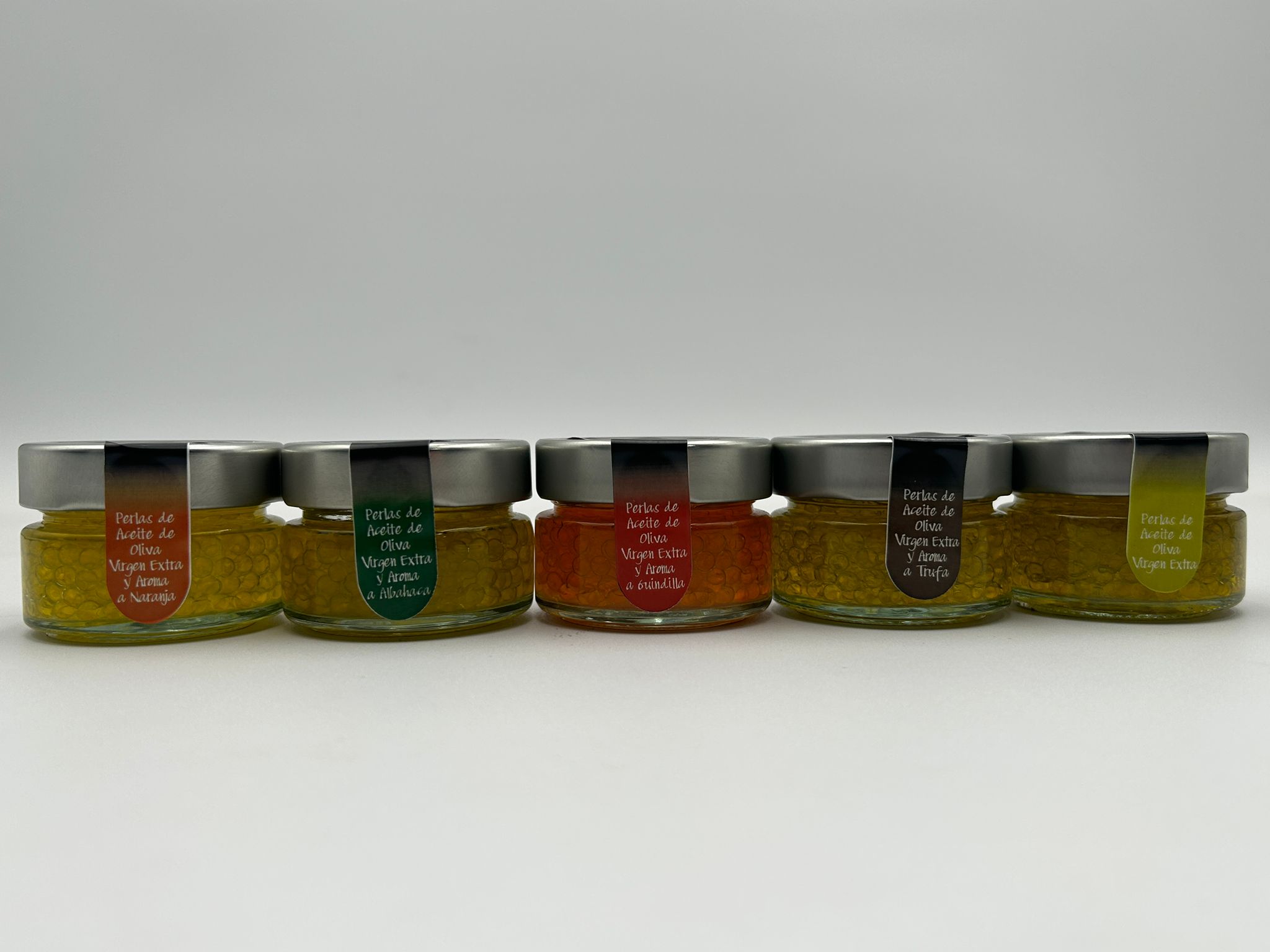 Perlas de Aceite de Oliva Virgen Extra Pack 5 x 50 gr - Imagen 5
