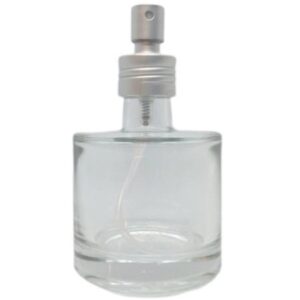Botellas de cristal con spray vaporizador Redondas vacías 100 ml