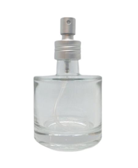 Botellas de cristal con spray vaporizador Redondas vacías 100 ml