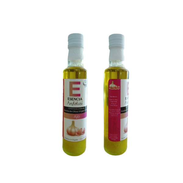 Aceite de Oliva Aromatizado con Ajo 250 ml - Imagen 3