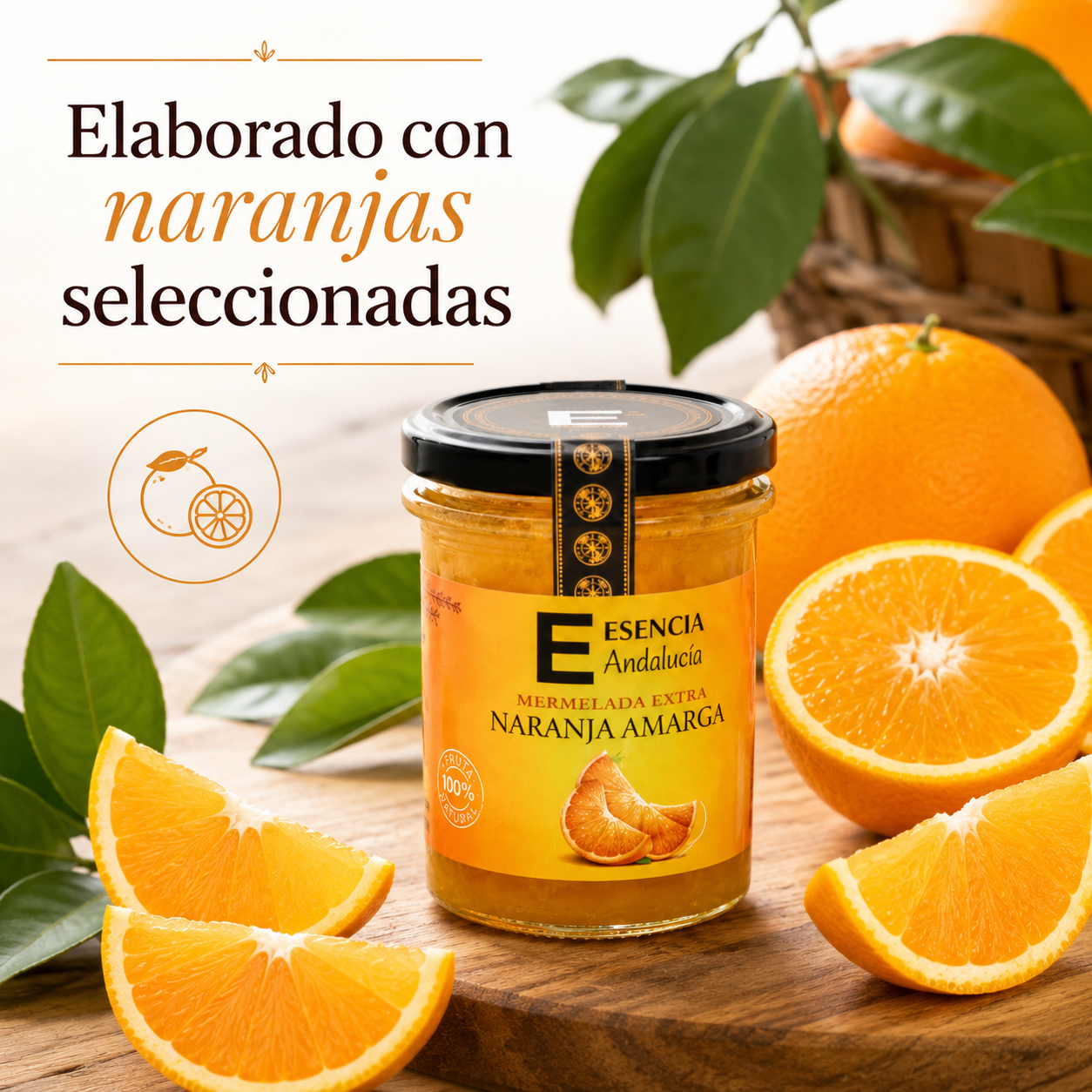 Mermelada Casera de Naranja Amarga en tarro de cristal de 210 gr - Imagen 5