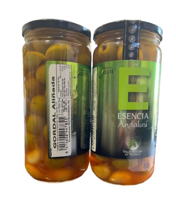 Aceitunas Gordal Aliñadas Receta de la Abuela en Tarro de 700 gr