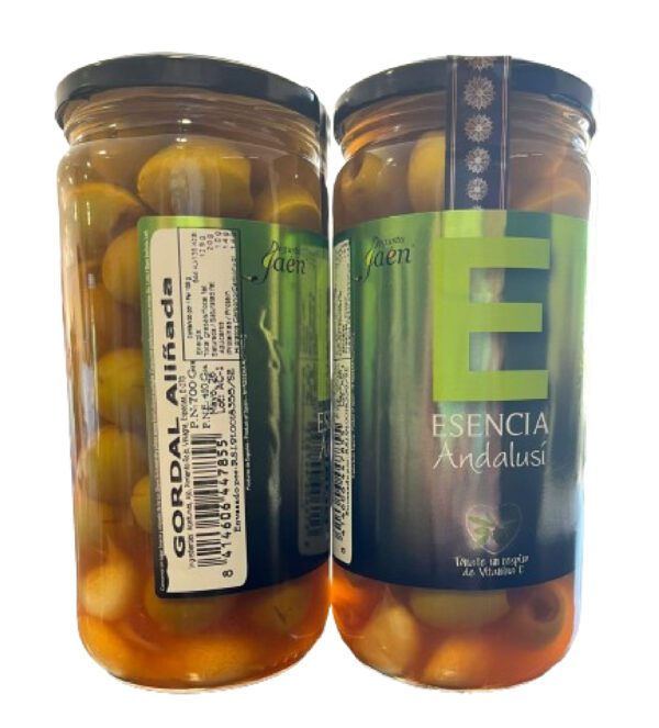 Aceitunas Gordal Aliñadas Receta de la Abuela en Tarro de 700 gr