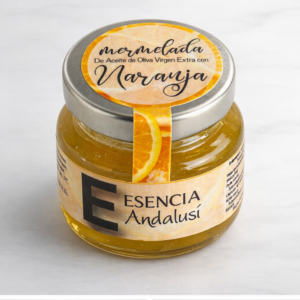 Mermelada de Aceite de Oliva Virgen Extra con Sabor a Naranja 50 gr