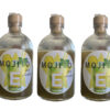 Mojito sin Alcohol (75 cl) El Mojito sin Alcohol es una versión refrescante y libre de alcohol de este clásico cóctel cubano, ideal para quienes prefieren disfrutar de sabores frescos y vibrantes sin la presencia de alcohol. Esta presentación en botella de 75 cl es perfecta para compartir con amigos y familiares durante cualquier ocasión. Características principales: Ingredientes frescos: El Mojito sin Alcohol está elaborado con una mezcla de lima fresca, menta, azúcar y soda, cuidadosamente combinados para recrear el sabor característico y refrescante del Mojito tradicional. Libre de alcohol: Perfecto para aquellos que prefieren opciones sin alcohol, este Mojito conserva el perfil de sabor fresco y cítrico del original, pero sin los efectos del alcohol. Listo para servir: La botella está lista para ser agitada suavemente y servida sobre hielo en un vaso alto. Puedes añadir hojas de menta y una rodaja de lima para decorar y realzar aún más su presentación. Sugerencias de consumo: Sirve el Mojito sin Alcohol bien frío sobre hielo picado en un vaso alto. Es perfecto como refresco en cualquier momento del día, especialmente en días calurosos o como opción refrescante en reuniones familiares o fiestas donde se prefiere evitar el alcohol. Presentación: La botella de 75 cl está diseñada para mantener la frescura y calidad del Mojito sin Alcohol hasta el último sorbo. Su etiqueta clara y fresca refleja el espíritu refrescante y veraniego de este cóctel sin alcohol. Conclusión: Disfruta del sabor auténtico y refrescante del Mojito sin Alcohol en cualquier ocasión. Ya sea para relajarte después de un día largo o para compartir con amigos y familiares, este cóctel sin alcohol ofrece una experiencia de sabor vibrante y deliciosa que todos pueden disfrutar.